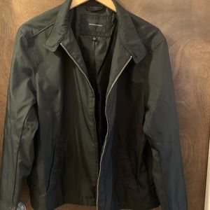 Men’s Black Large Jacket Banana Republic